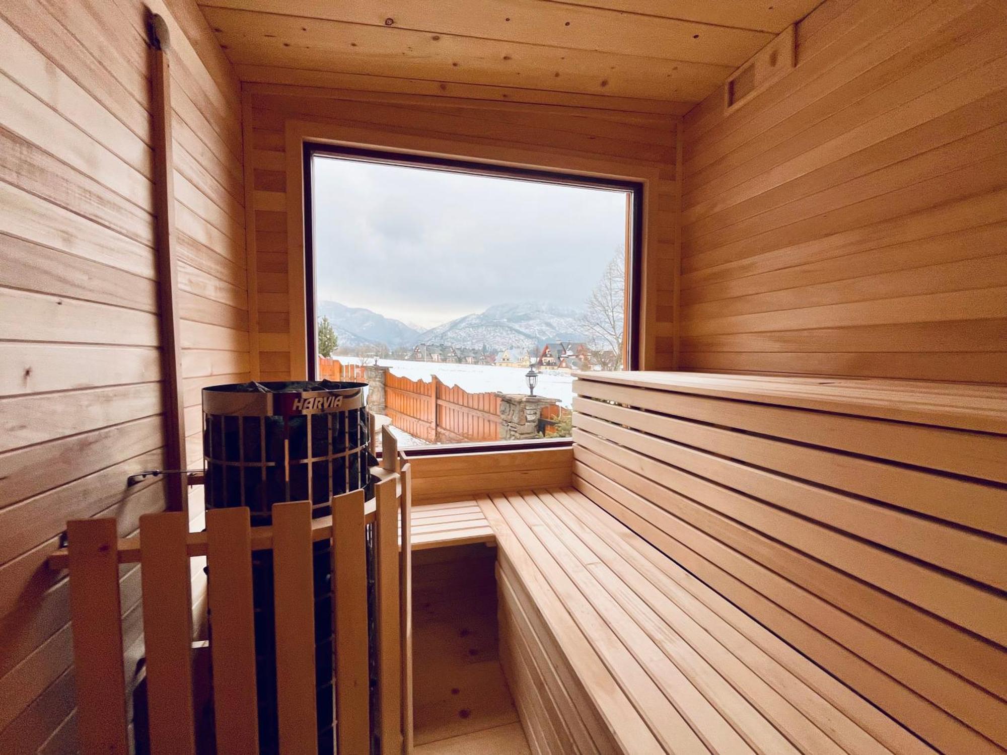 Domek W Roztokach Z Widokiem Na Tatry, Z Sauna กอสเชียลิสกอ ภายนอก รูปภาพ