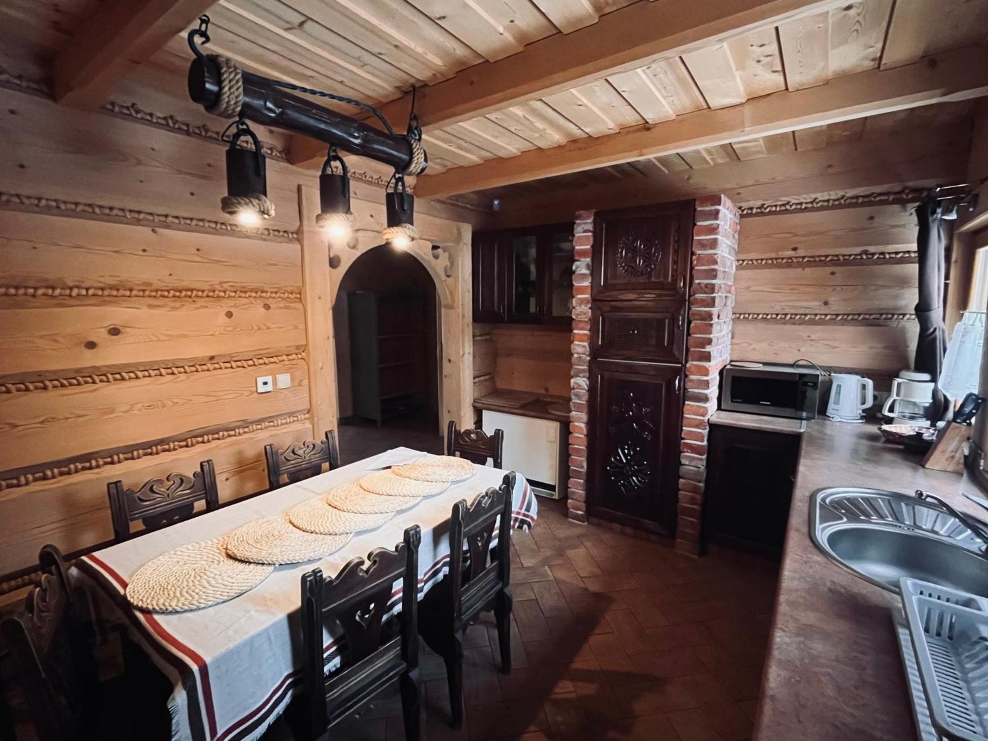 Domek W Roztokach Z Widokiem Na Tatry, Z Sauna กอสเชียลิสกอ ภายนอก รูปภาพ
