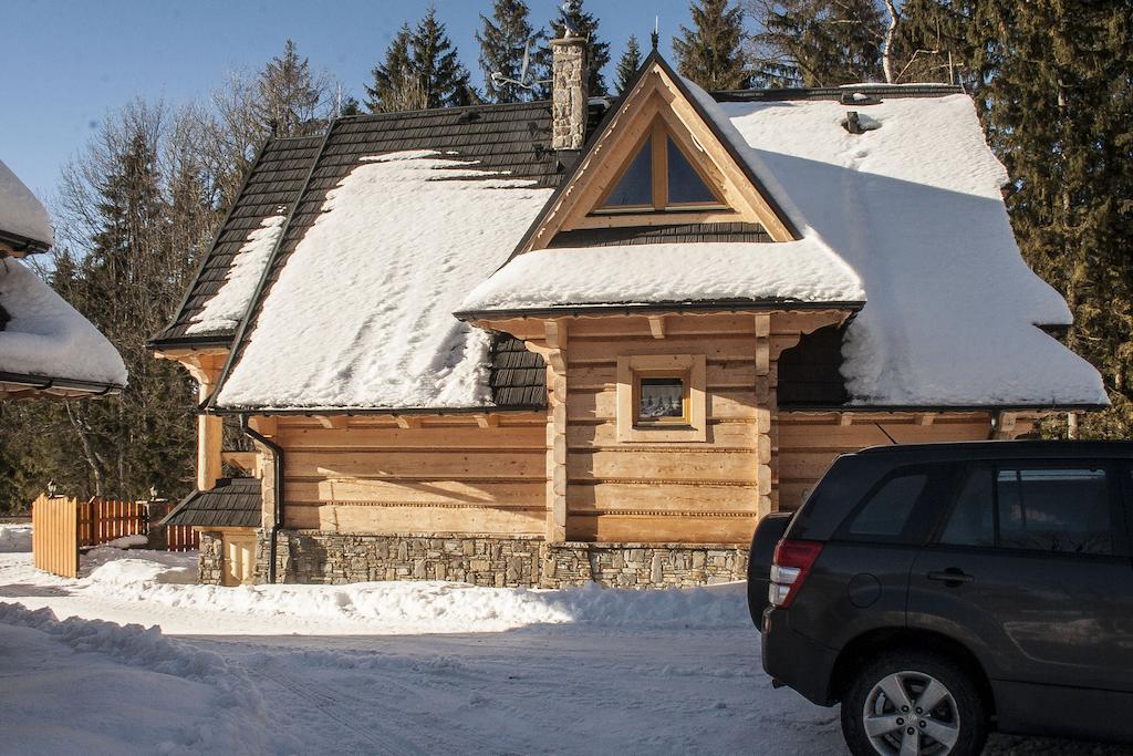 Domek W Roztokach Z Widokiem Na Tatry, Z Sauna กอสเชียลิสกอ ภายนอก รูปภาพ