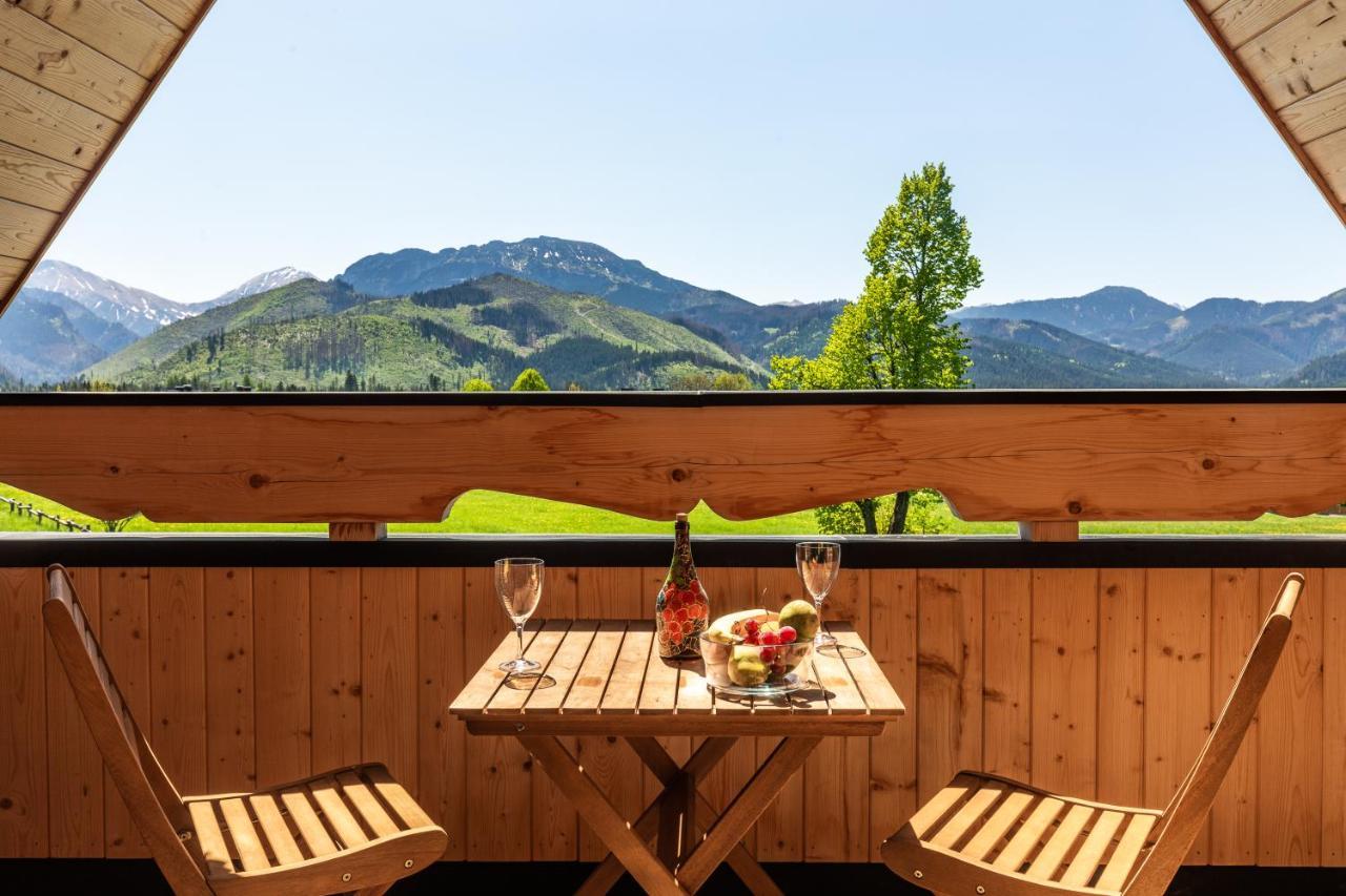 Domek W Roztokach Z Widokiem Na Tatry, Z Sauna กอสเชียลิสกอ ภายนอก รูปภาพ
