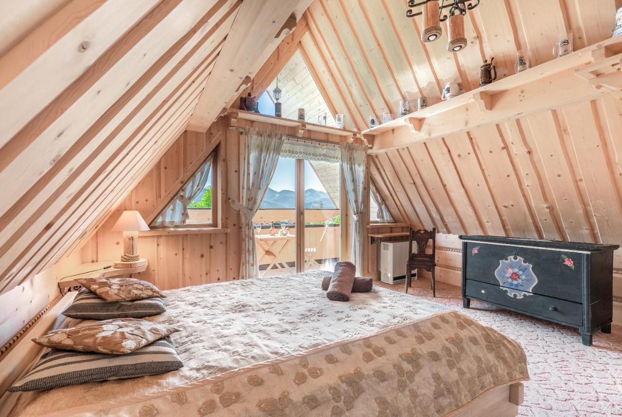 Domek W Roztokach Z Widokiem Na Tatry, Z Sauna กอสเชียลิสกอ ภายนอก รูปภาพ
