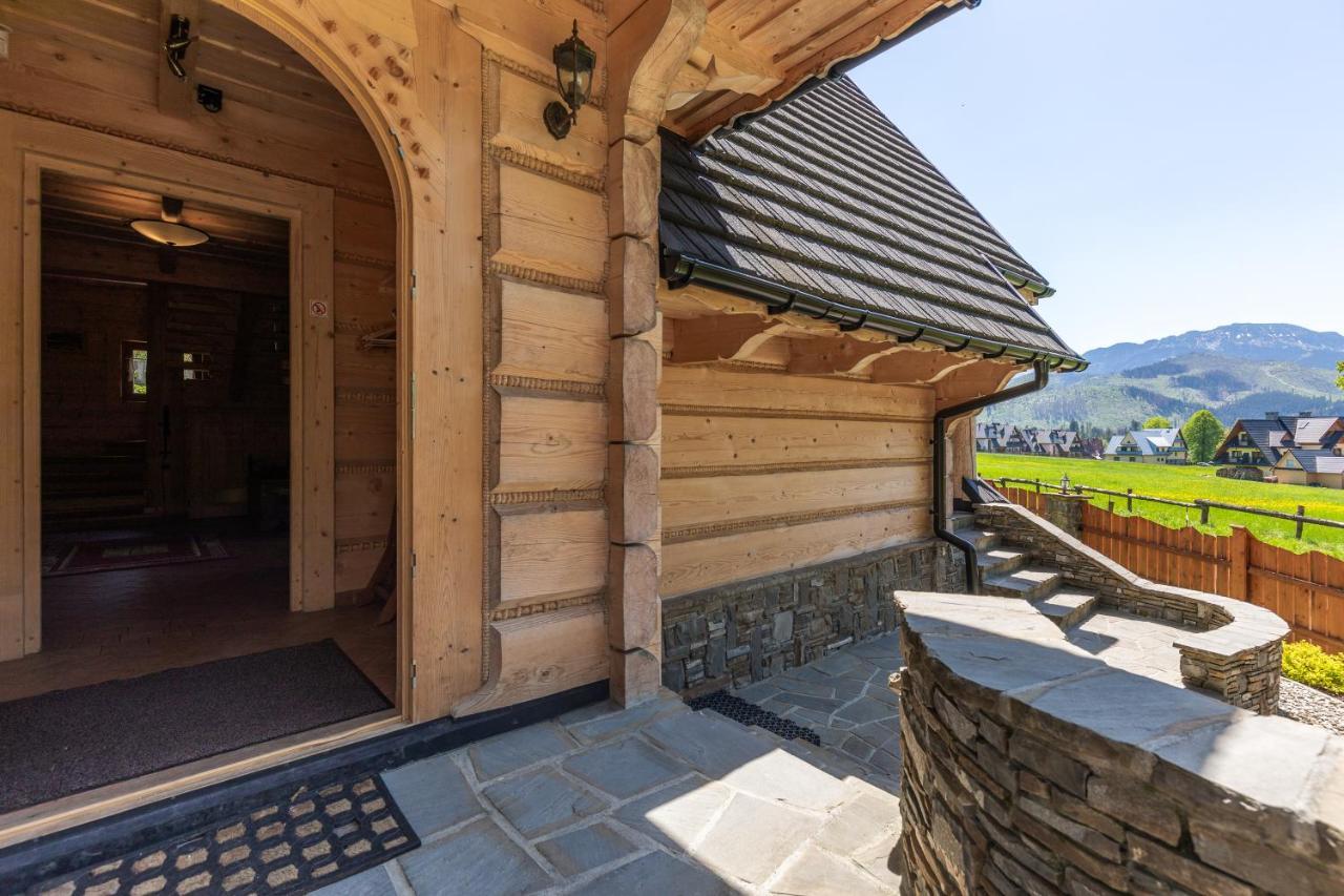 Domek W Roztokach Z Widokiem Na Tatry, Z Sauna กอสเชียลิสกอ ภายนอก รูปภาพ