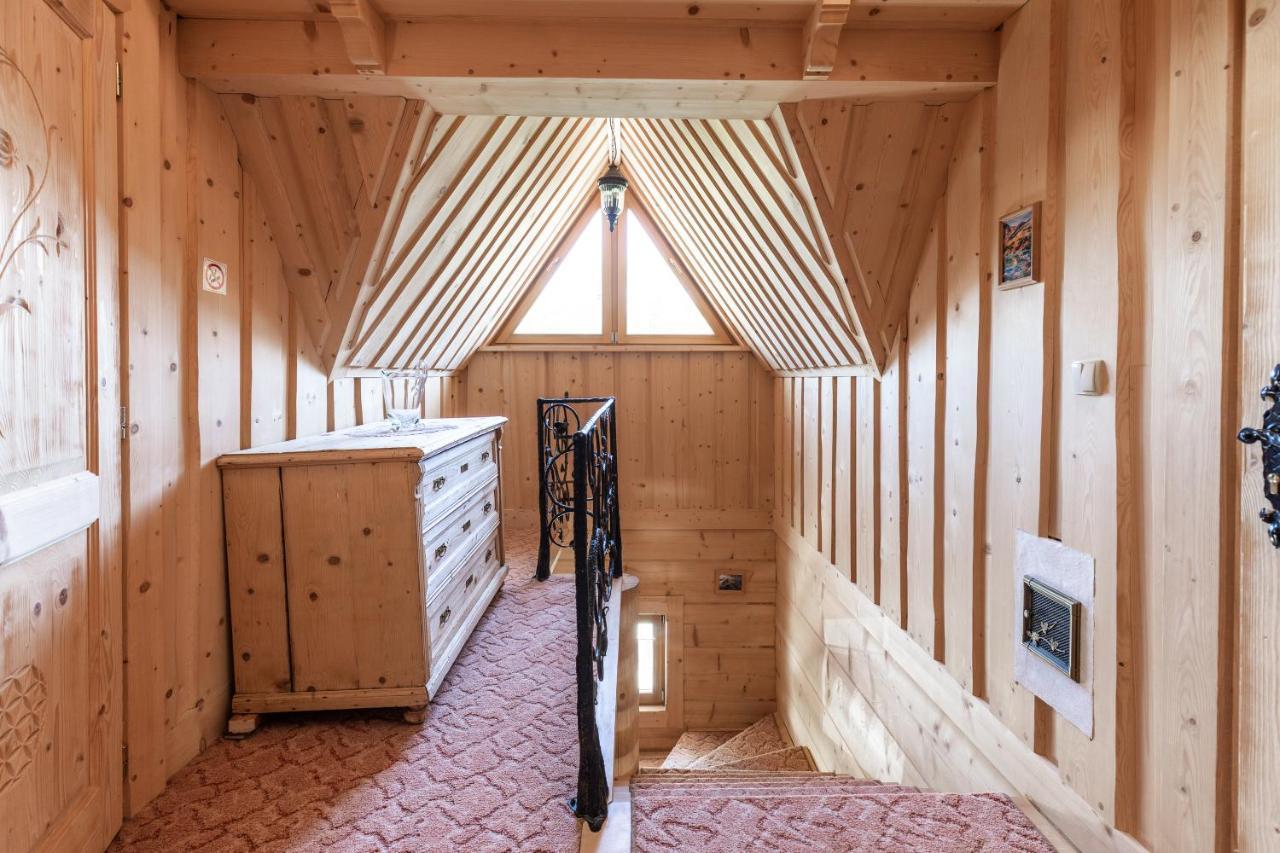 Domek W Roztokach Z Widokiem Na Tatry, Z Sauna กอสเชียลิสกอ ภายนอก รูปภาพ