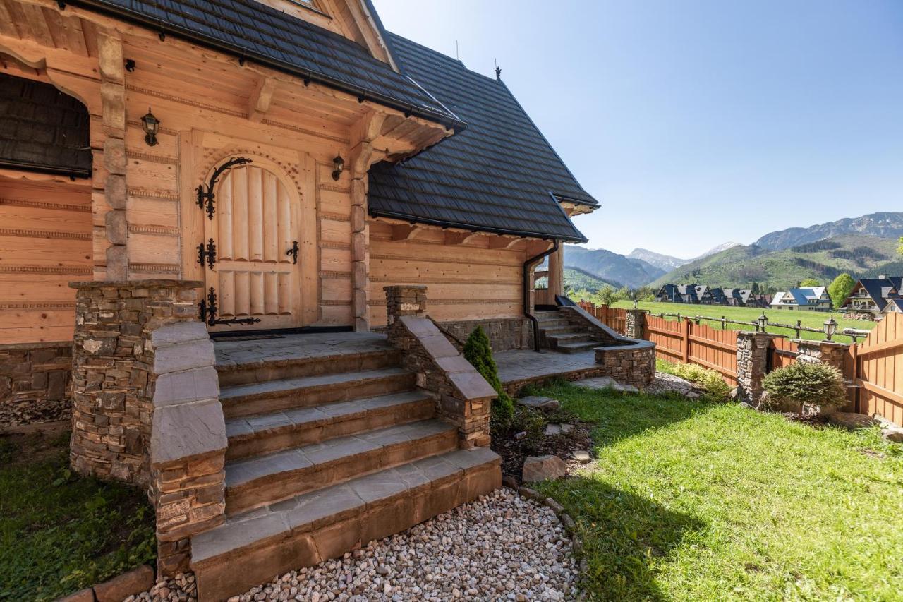 Domek W Roztokach Z Widokiem Na Tatry, Z Sauna กอสเชียลิสกอ ภายนอก รูปภาพ