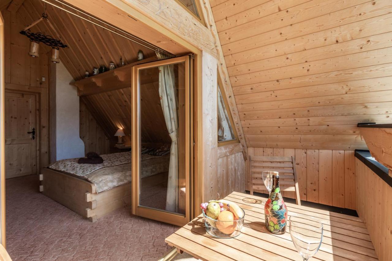 Domek W Roztokach Z Widokiem Na Tatry, Z Sauna กอสเชียลิสกอ ภายนอก รูปภาพ