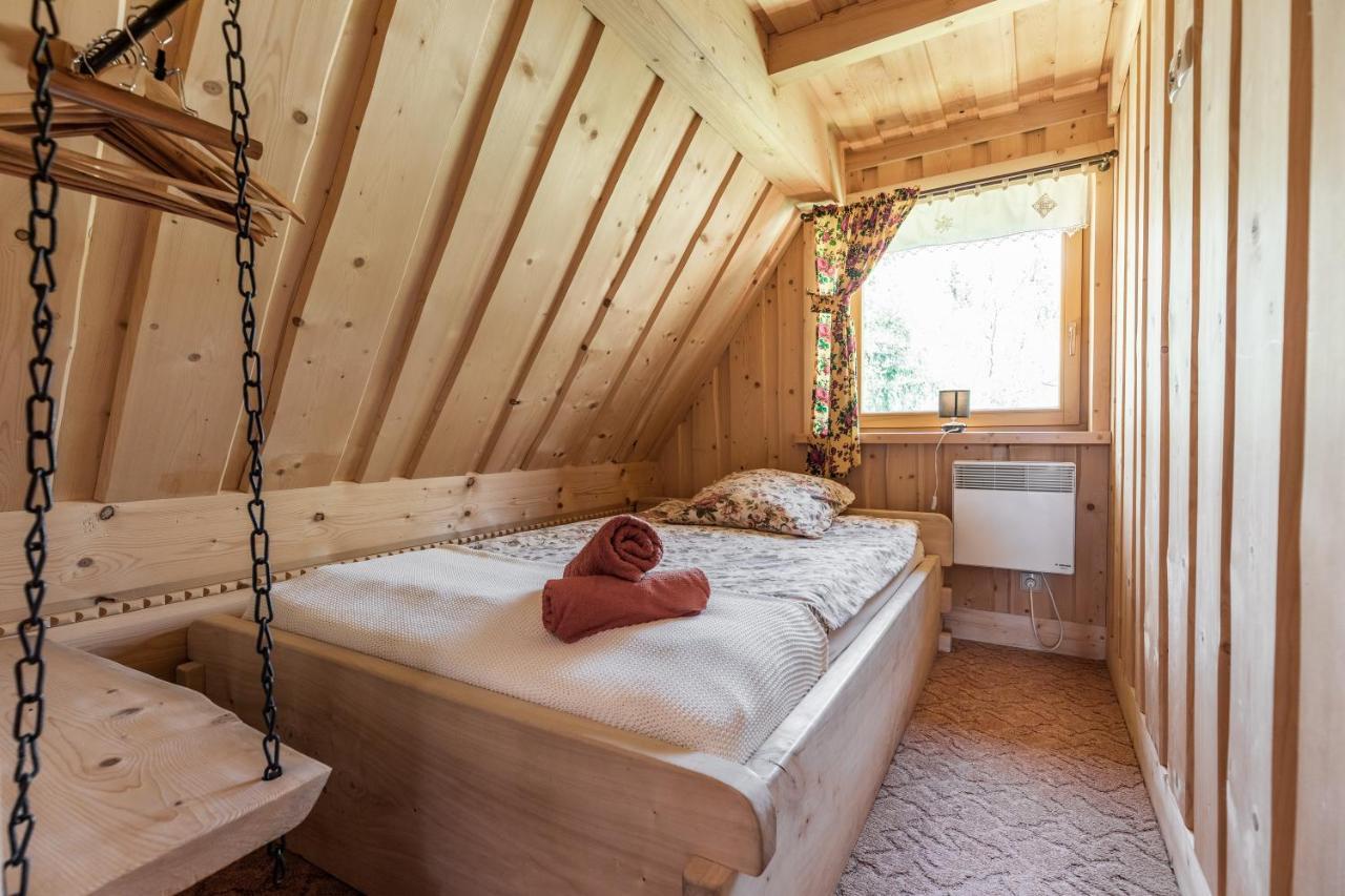 Domek W Roztokach Z Widokiem Na Tatry, Z Sauna กอสเชียลิสกอ ภายนอก รูปภาพ