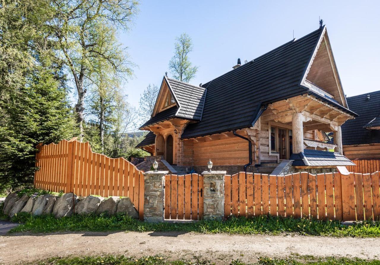 Domek W Roztokach Z Widokiem Na Tatry, Z Sauna กอสเชียลิสกอ ภายนอก รูปภาพ