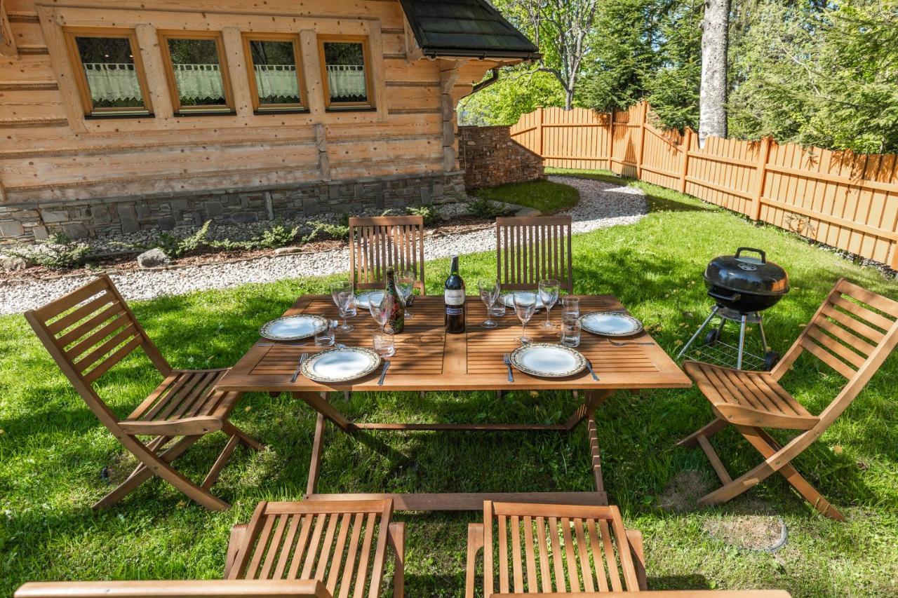 Domek W Roztokach Z Widokiem Na Tatry, Z Sauna กอสเชียลิสกอ ภายนอก รูปภาพ