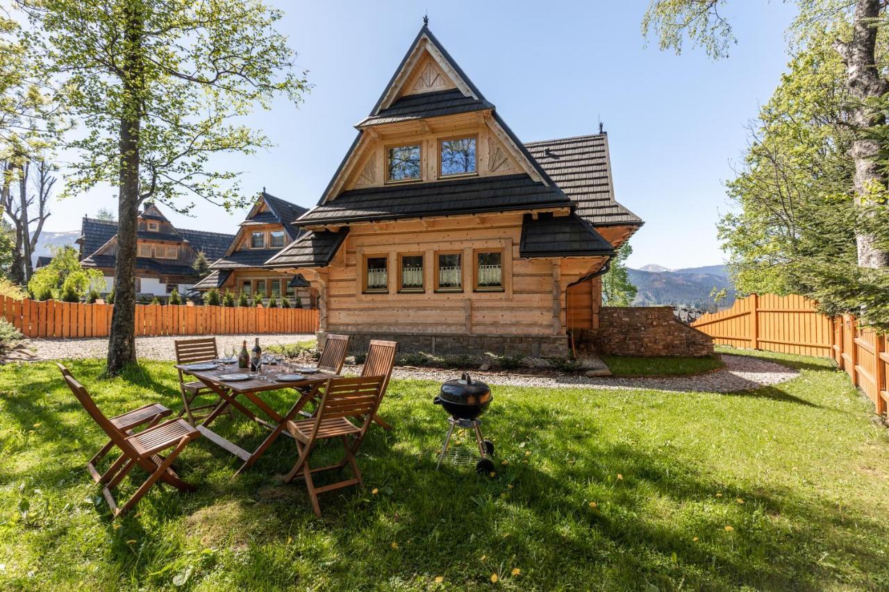 Domek W Roztokach Z Widokiem Na Tatry, Z Sauna กอสเชียลิสกอ ภายนอก รูปภาพ