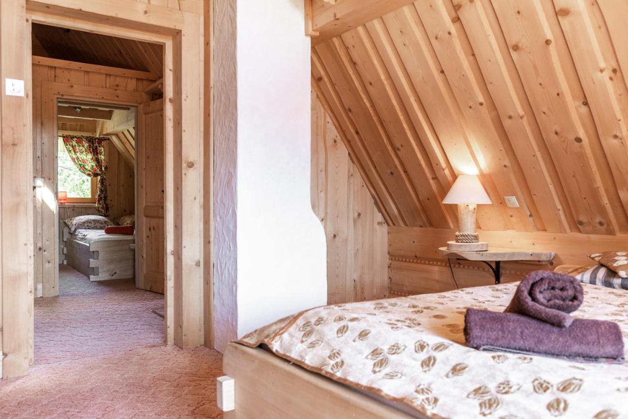 Domek W Roztokach Z Widokiem Na Tatry, Z Sauna กอสเชียลิสกอ ภายนอก รูปภาพ