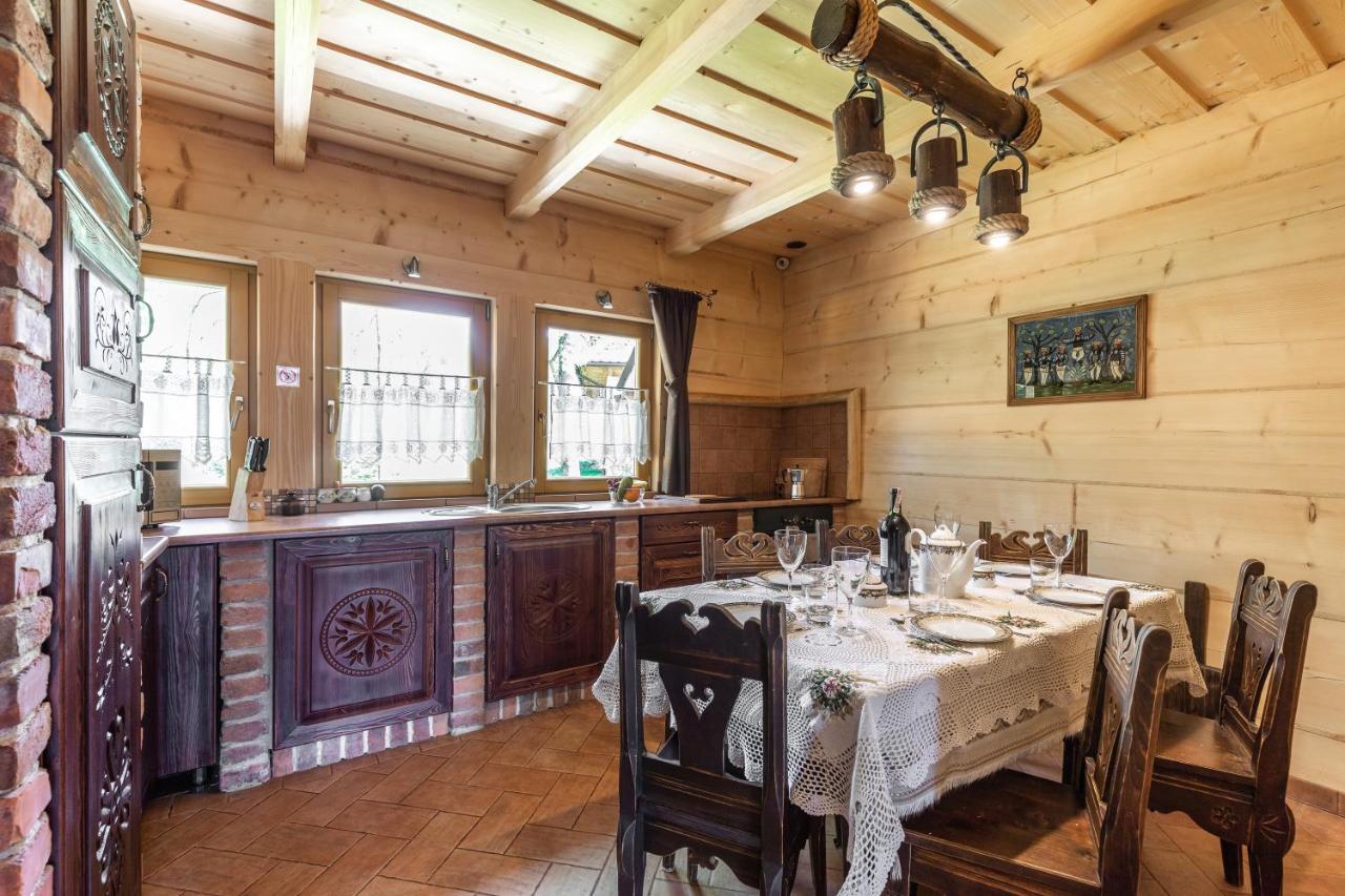 Domek W Roztokach Z Widokiem Na Tatry, Z Sauna กอสเชียลิสกอ ภายนอก รูปภาพ