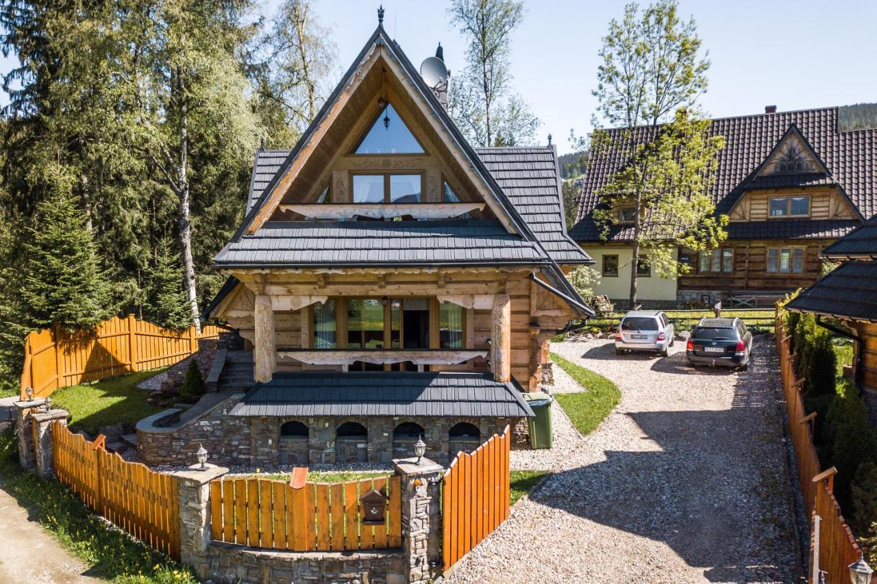Domek W Roztokach Z Widokiem Na Tatry, Z Sauna กอสเชียลิสกอ ภายนอก รูปภาพ