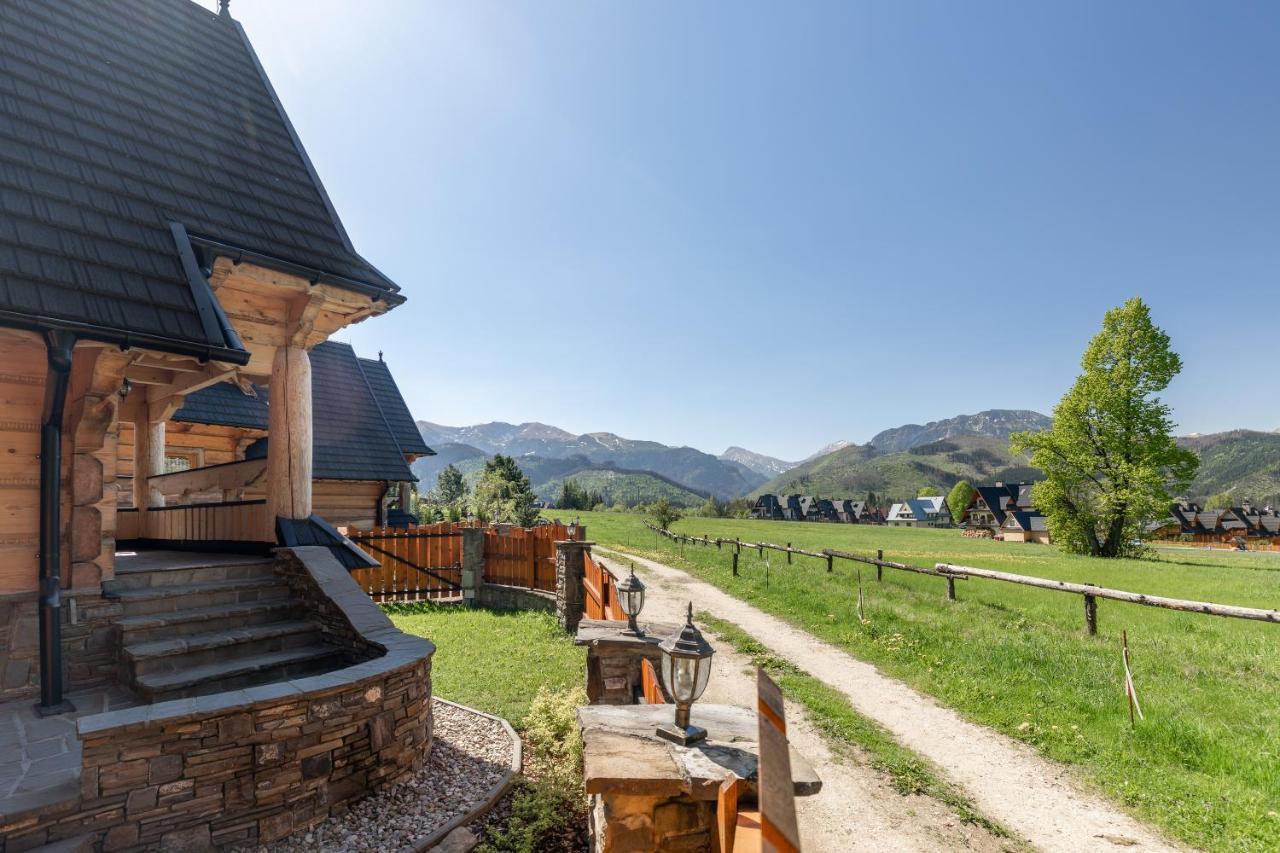 Domek W Roztokach Z Widokiem Na Tatry, Z Sauna กอสเชียลิสกอ ภายนอก รูปภาพ